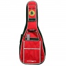 bombgere haohua acoustic guitar bag red